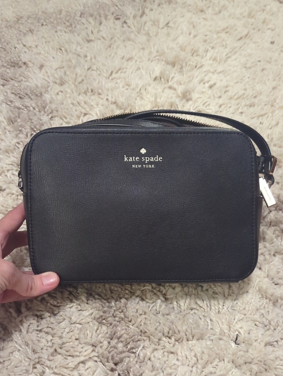 kate spade Handbags - kate spade Black Pebbled Leather Crossbody Bag